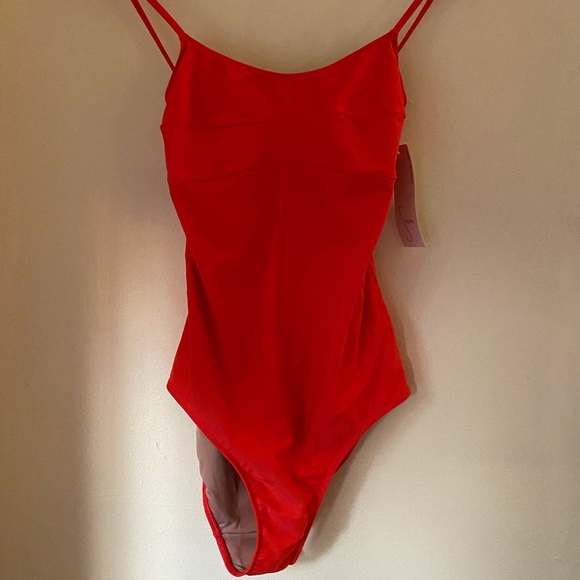 Seea Other - Seea Cleo One Piece in Hibiscus